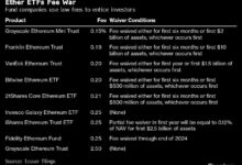 Sec delays options ethereum etfs