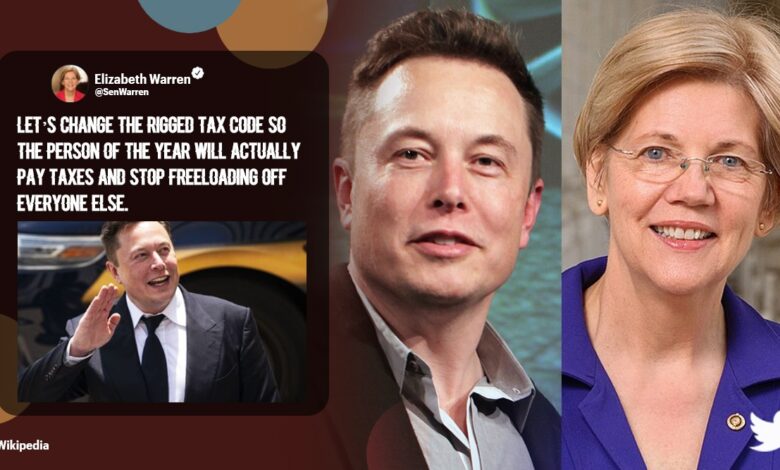Elizabeth warren elon musk bank robber dismantle cfpb