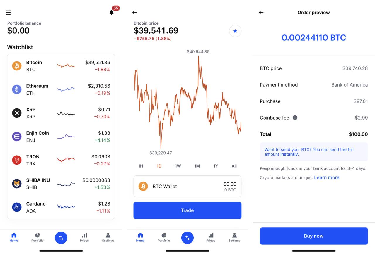 Coinbase robinhood crush estimates analysts raise targets