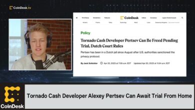 Tornado cash founder alexey pertsev leaves prison