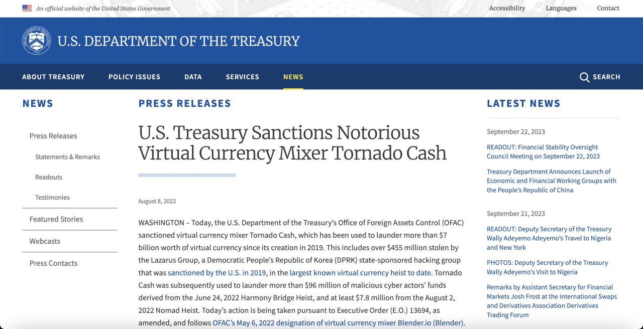 Tornado cash dev gets dutch court nod leave prison works appeal