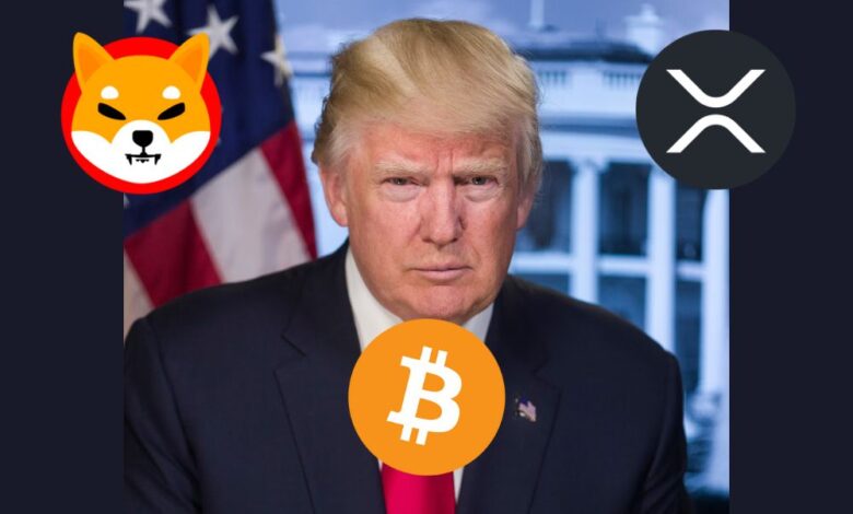 Trump says digital asset stockpile include sol xrp ada