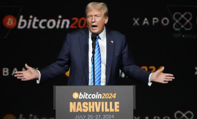 Trump media files truth fi bitcoin plus etf