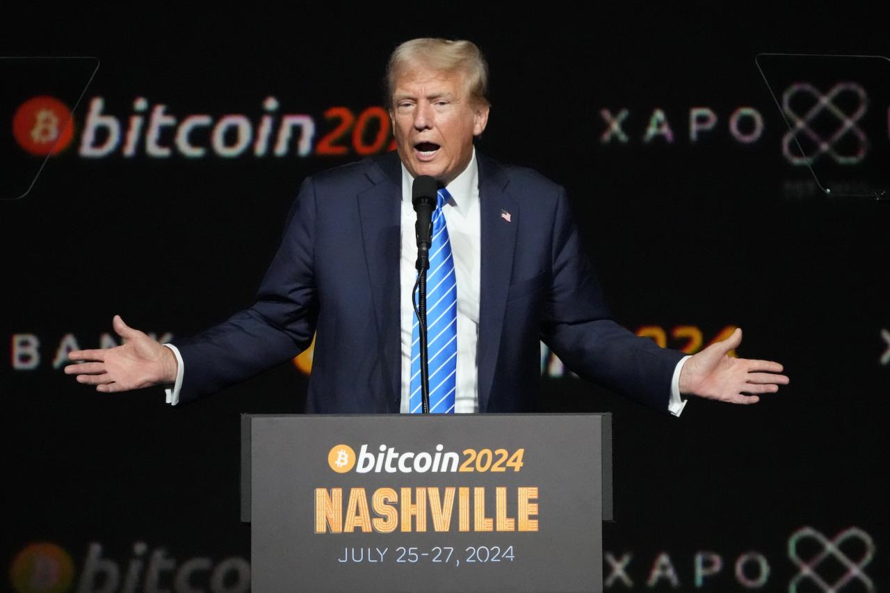 Trump media files truth fi bitcoin plus etf