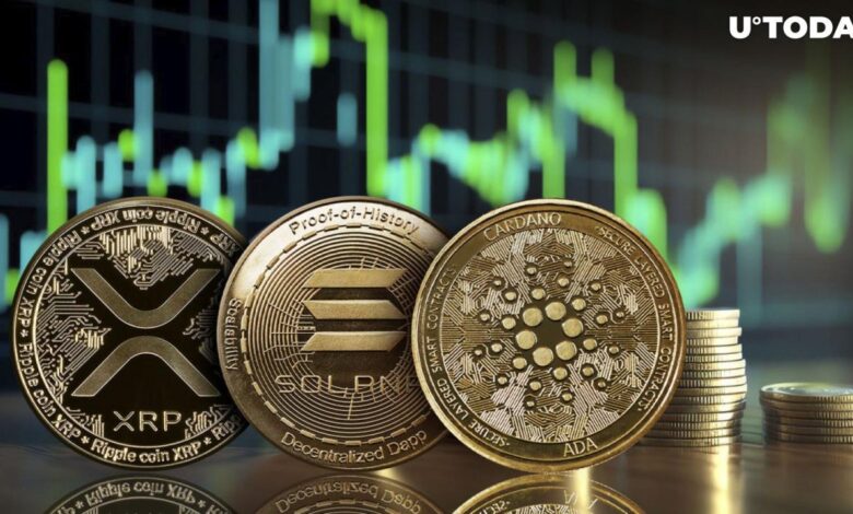 Price analysis 2 19 btc eth xrp sol bnb doge ada link xlm ltc