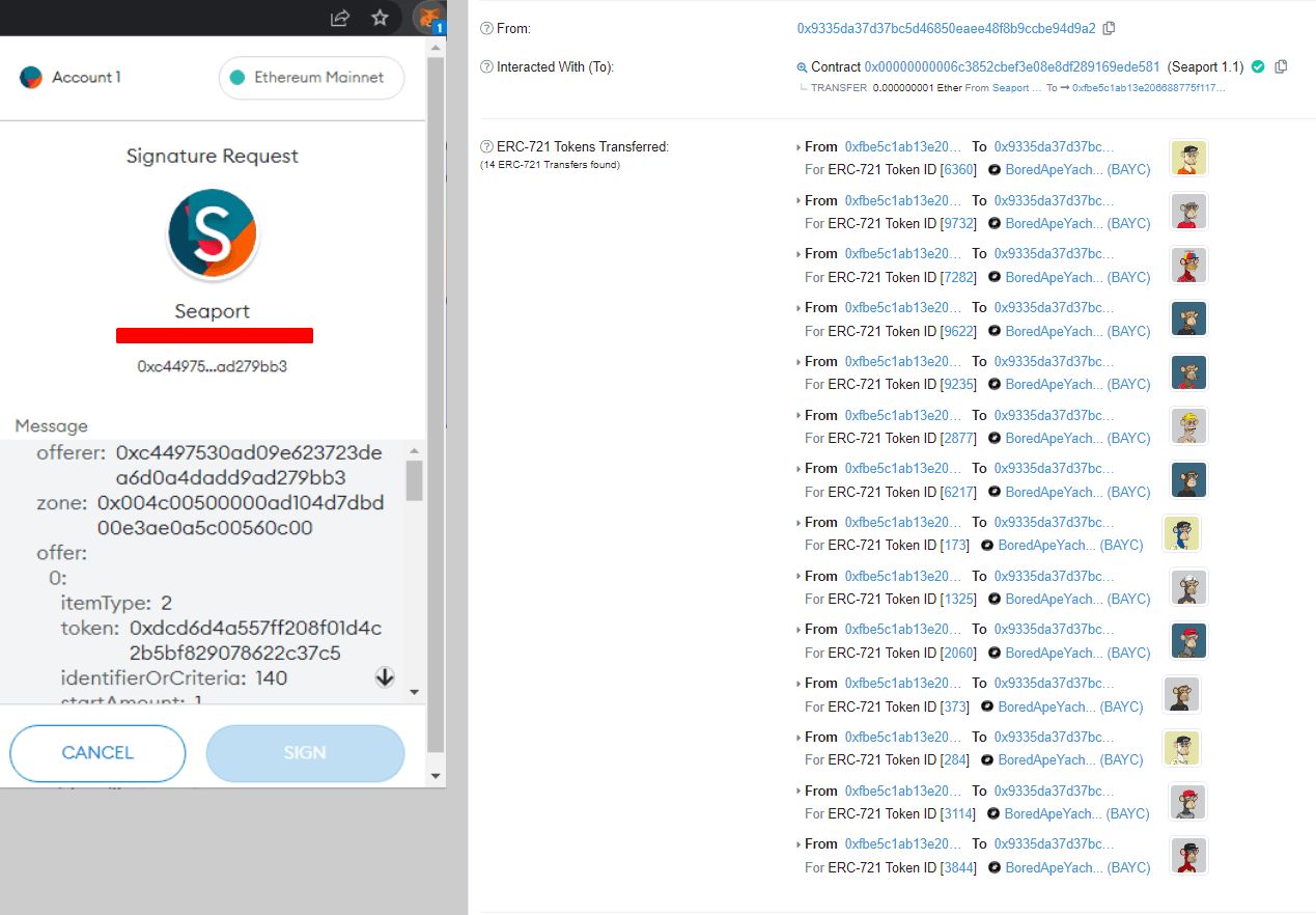 Abstract l2 wallet drain cardex security issue
