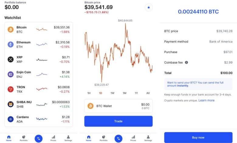 Coinbase robinhood crush estimates analysts raise targets