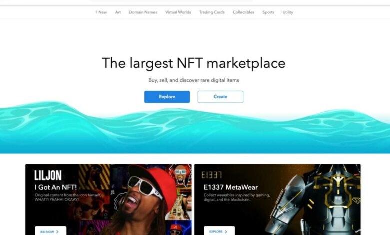 Nft market open sea teases token launch