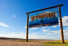 Wyoming welcome sign state west what aclu forever shutterstock ethnic composition american adding insult defending injuries bitcoinist bootcamps male only