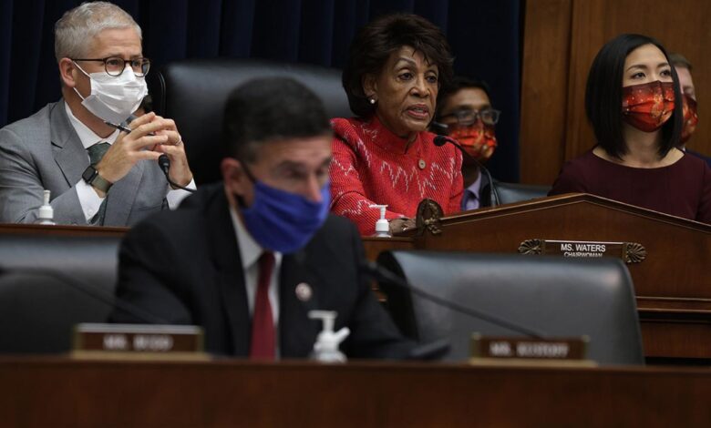 Maxine waters bipartisan stablecoin legislation