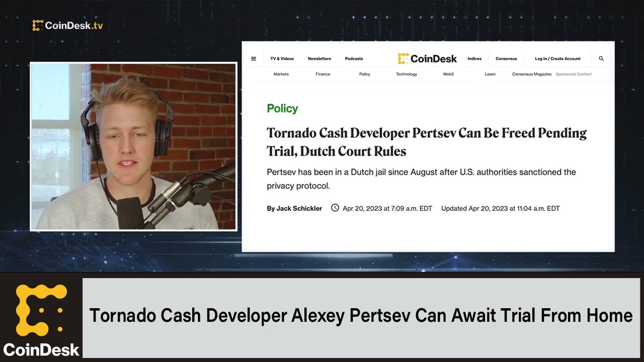 Tornado cash founder alexey pertsev leaves prison