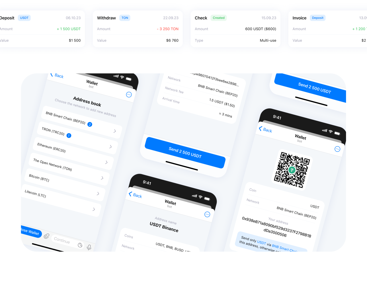 Telegram ton wallet mandate crypto mini apps