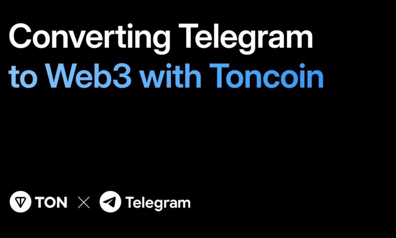 Telegram ton exclusive web3 blockchain